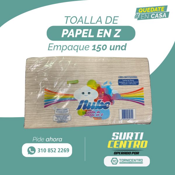 TOALLA DE PAPEL EN Z