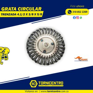 GRATA CIRCULAR TRENZADA – KANGAROO