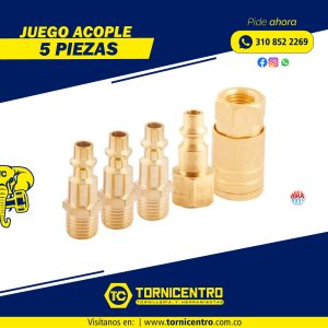 JUEGO ACOPLE RAPIDO – MAXTOOLS