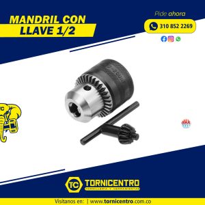 MANDRIL CON LLAVE – MAXTOOLS