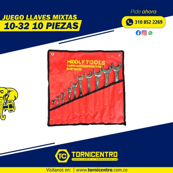 JUEGO LLAVES MIXTAS
