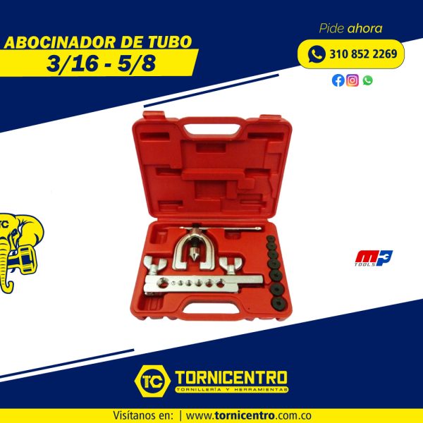ABOCINADOR DE TUBO