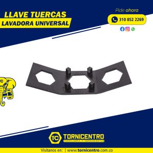 LLAVE TUERCAS LAVADORA UNIVERSAL