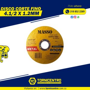 DISCO CORTE FINO – MASSO