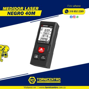MEDIDOR LASER NEGRO