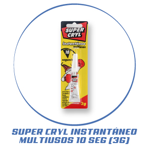 SUPER CRYL INSTANTÁNEO MULTIUSOS