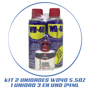 Wd40 Lubricante Multiusos 3 Oz Por Dos Unidades - Wd-40